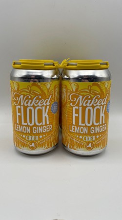 Lemon Ginger Hard Cider Cans